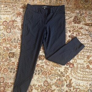 The Limited Black and White Ankle Cropped Pants